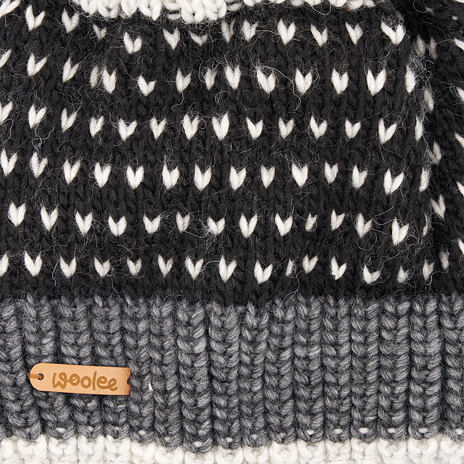 Woolee Wool Hat V31 Black