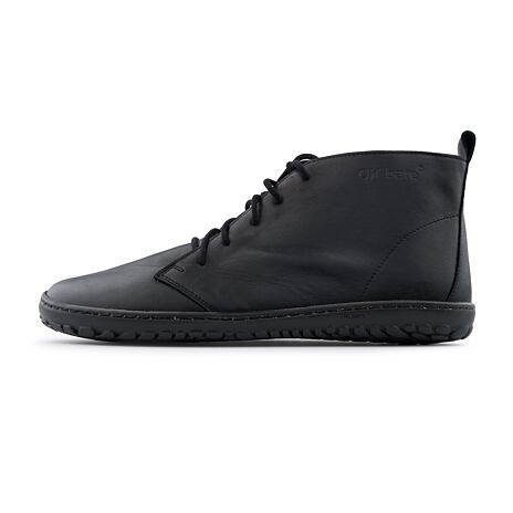 Chaussures barefoot en cuir pour hommes Ondřej noires