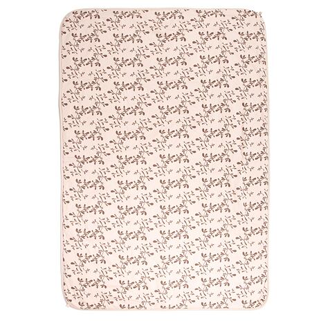 Couverture en laine de mouton double couche à doublure beige