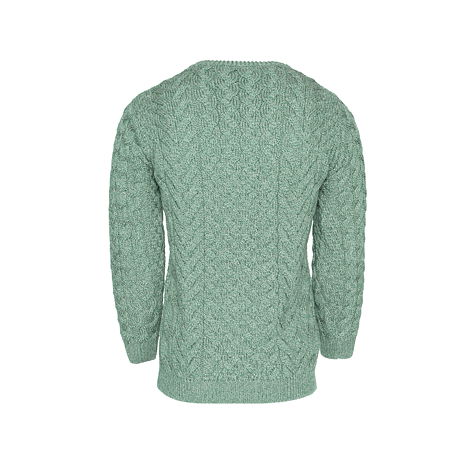 Pull en laine S08 turquoise