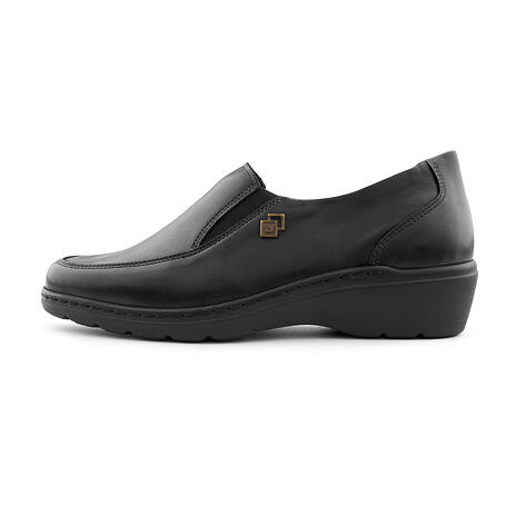 Women’s Kamila Leather Loafers Black