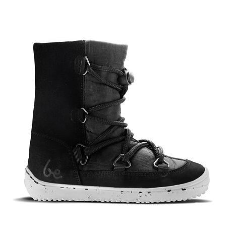 Kinder barefoot Schneestiefel Be Lenka Snowfox schwarz