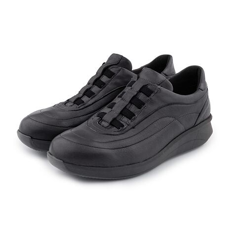 Dames leren Ivona sneakers grijs