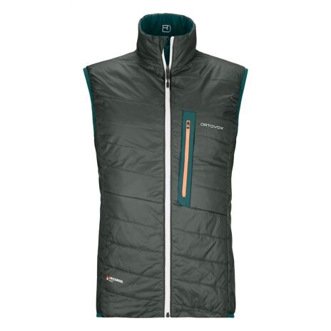 Gilet pour hommes Piz Cartas Ortovox Pacific Green