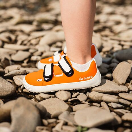 Kids’ sneakers Be Lenka Seasiders orange