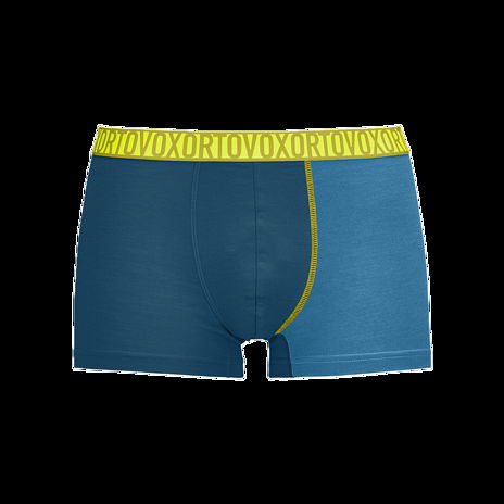 Boxer pour homme Mérinos Ortovox 150 Essential Trunk, bleu pétrole