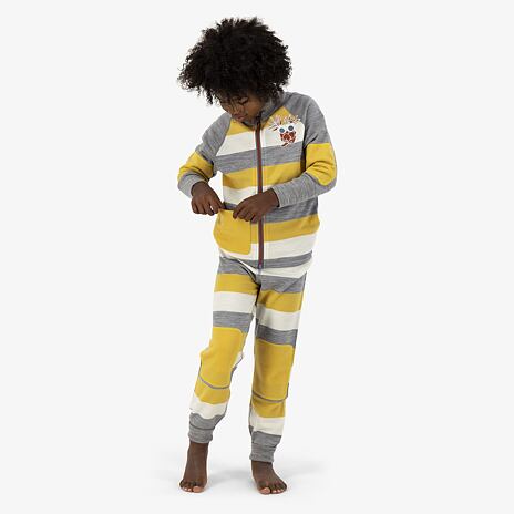 Pantalon en laine pour enfants Piny Ulvang, jaune