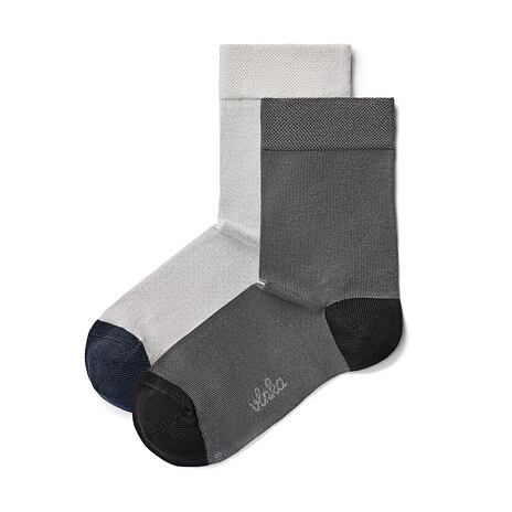 Chaussettes en bambou 2 paires mix