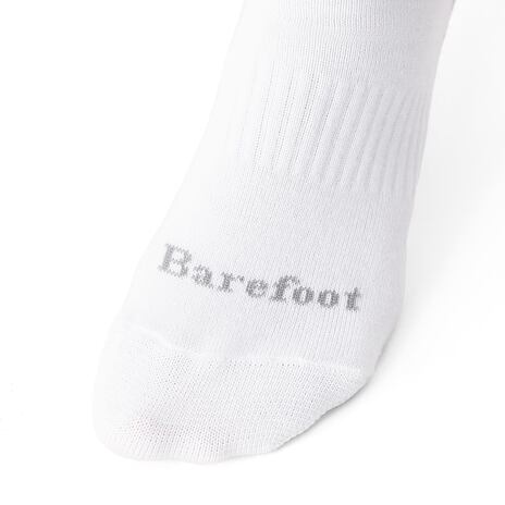 Chaussettes en coton barefoot blanc blanc