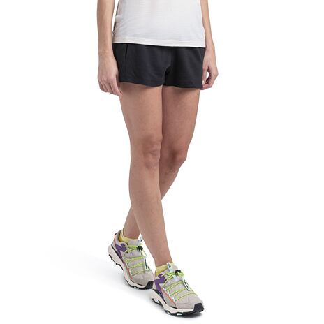 Dámské šortky Merino Blend 200 Crush Shorts Icebreaker Black
