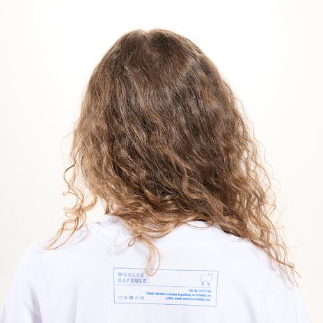 Shirt aus Bio-Baumwolle Woolee Capsule weiß