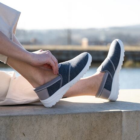 Dámske slip on tenisky modrá