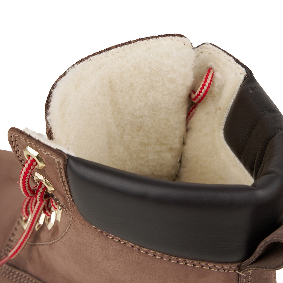 Huňaté farmářky Woolee světle hnědá