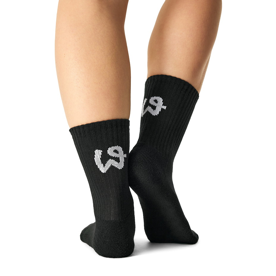 3 páry bavlněných ponožek s měkkým došlapem černá