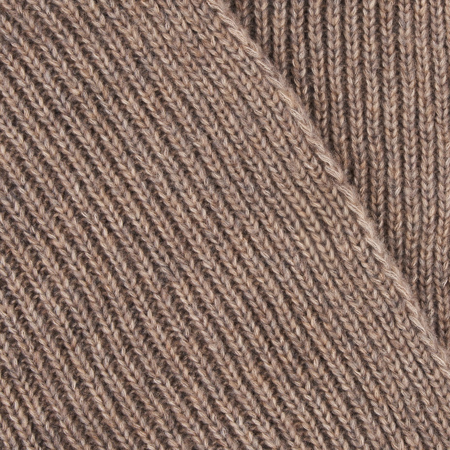 Vlněná šála Vlnka B05 hnědá