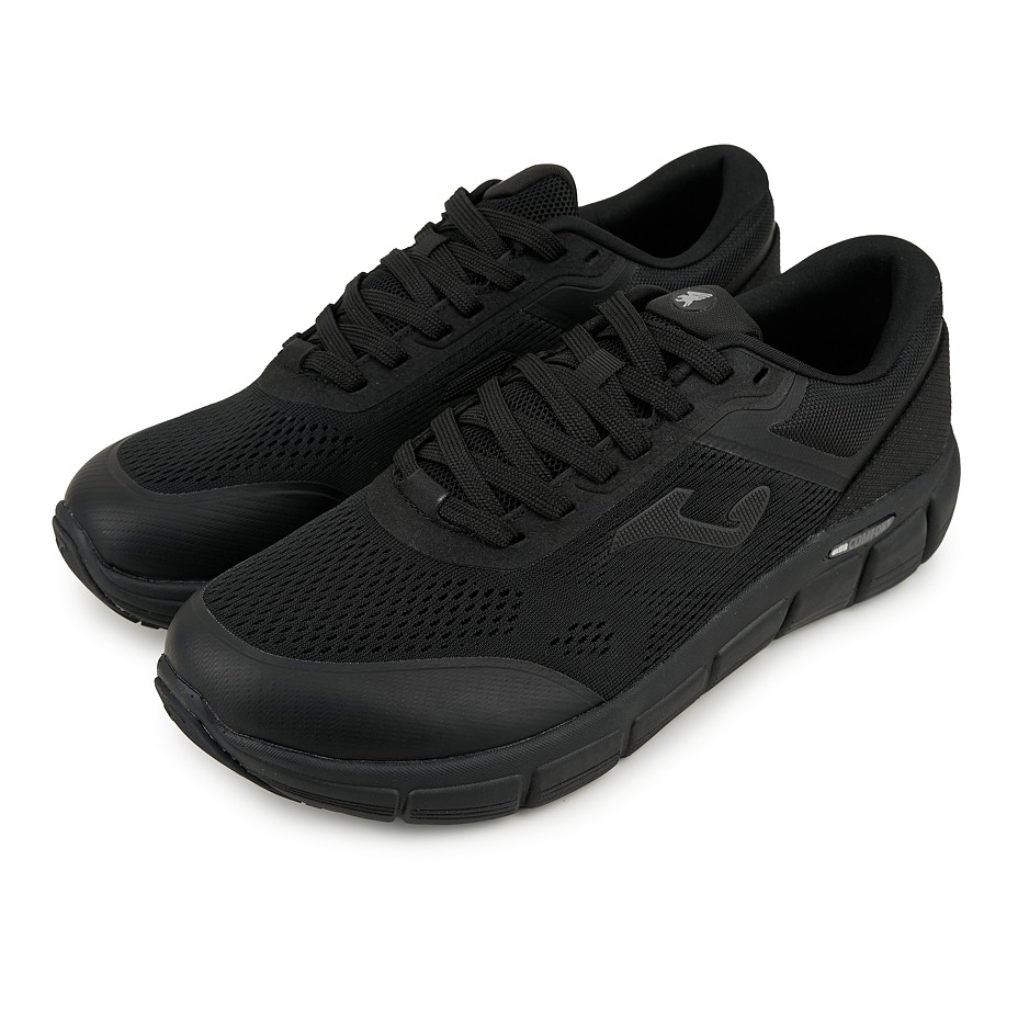 Baskets homme pour pieds larges Charlie, noir