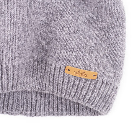 Vlnka Woolly Hat V06 Grey