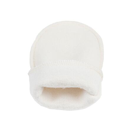 Newborn Mittens - White