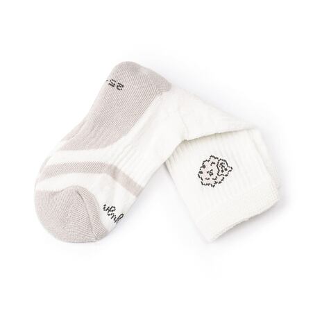 Chaussettes Merino pour enfants 2 paires beige