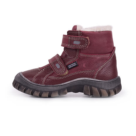 Kids’ “Bobo“ Winter Boots with Sheep Wool Red