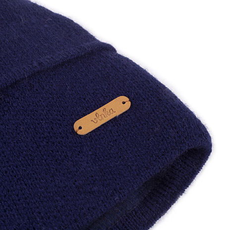 Vlnka Wool Beanie V10 Blue