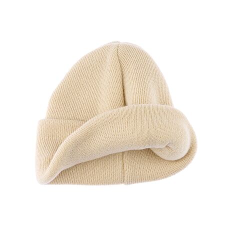 Vlnka Kids’ Wool Beanie V16 Beige