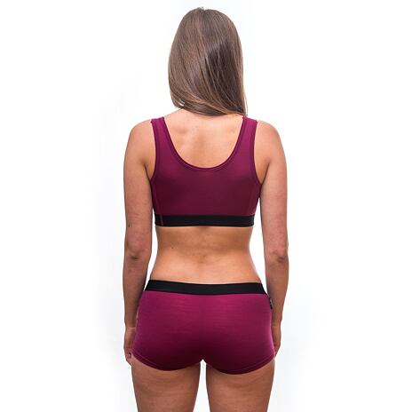 Women's Performance Sensor Merino Active Boxers - Pink