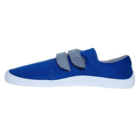 Teniși barefoot respirabili cu velcro pentru copii "Beda" - albastru