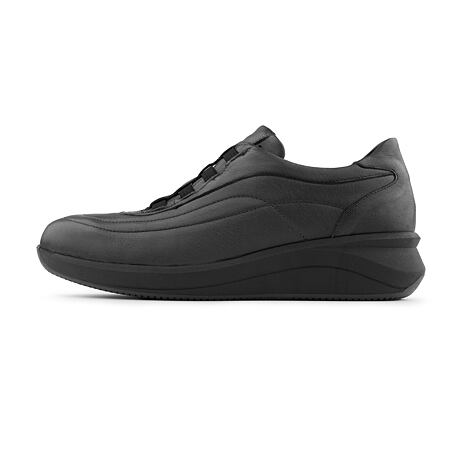 Women’s Ivona Leather Trainers Black