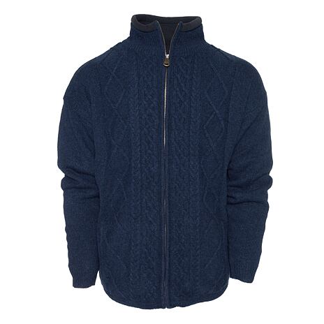 Pull en laine pour hommes S13 bleu foncé