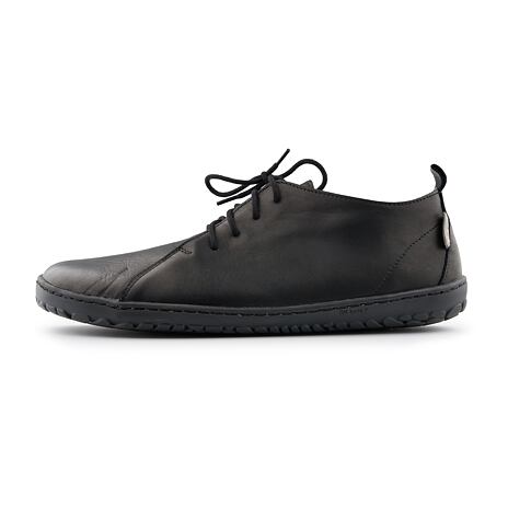 Chaussures barefoot en cuir pour femmes Olivia noir