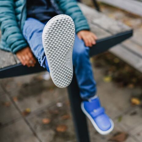 Kids’ Ankle Barefoot Shoes Be Lenka Panda Blue