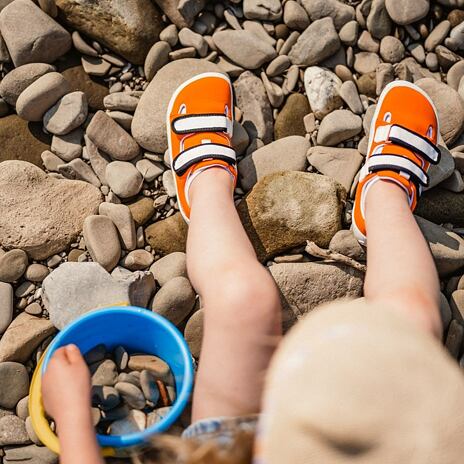 Kids’ sneakers Be Lenka Seasiders orange