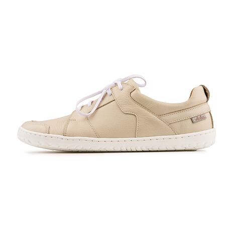 Barefoot Ledersneaker "Sasa" beige