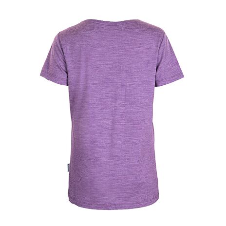 Merino Cooler TruLite 5AM Club Thermowave T-Shirt für Damen lila