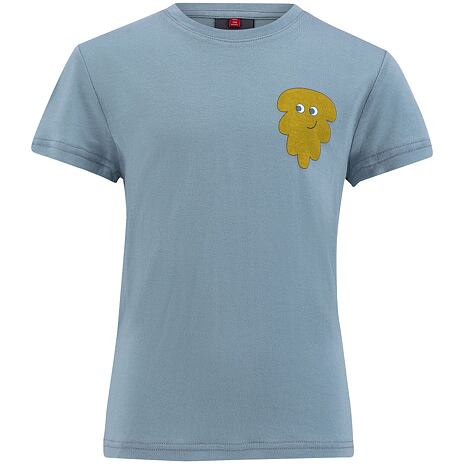 Kinder T-Shirt mit Merinowolle Piny Ulvang blau