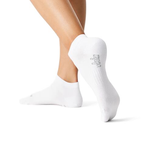 Chaussettes en coton barefoot blanc blanc