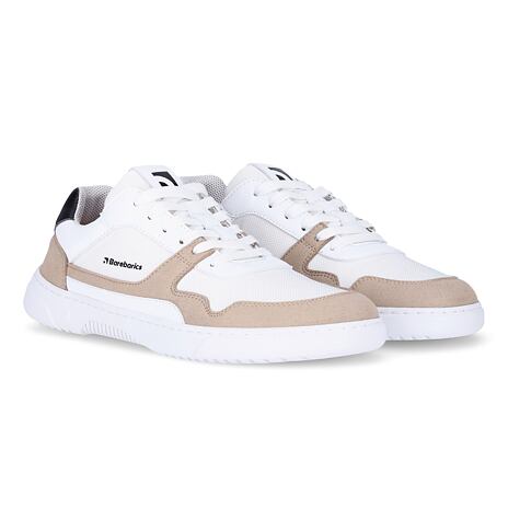 Sneaker barefoot "Zing" weiß/beige