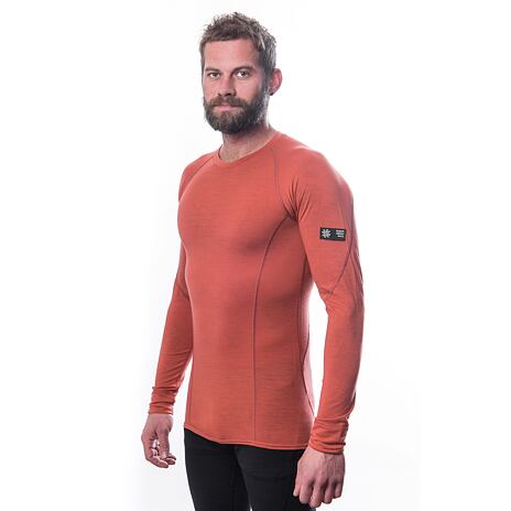 Herren Funktionsshirt Sensor Merino Active rot