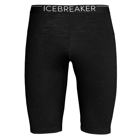 Short pour hommes Merino 200 Oasis Hommes Icebreaker, Noir