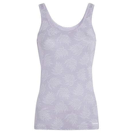 Dámské tílko Merino150 Siren Tank Fresh Ferns Icebreaker Grey Quartz
