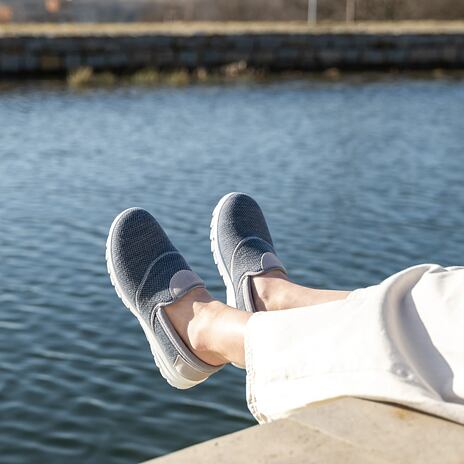 Dámske slip on tenisky modrá