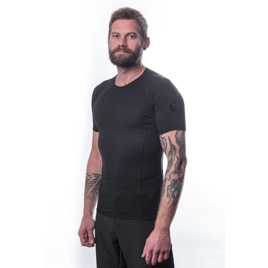 Pánské funkční triko Sensor Merino Air černá