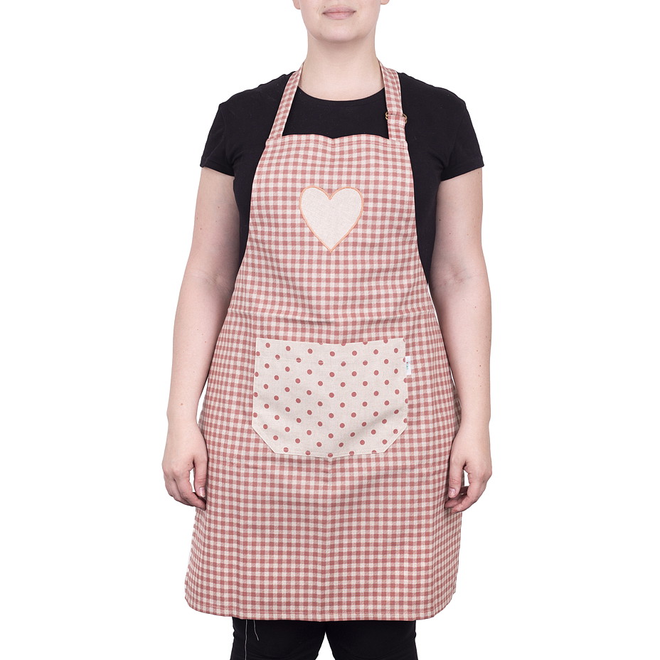 Kitchen Apron - Red Gingham