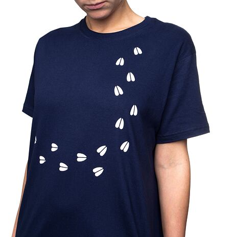 Woolville Cotton T-shirt Navy