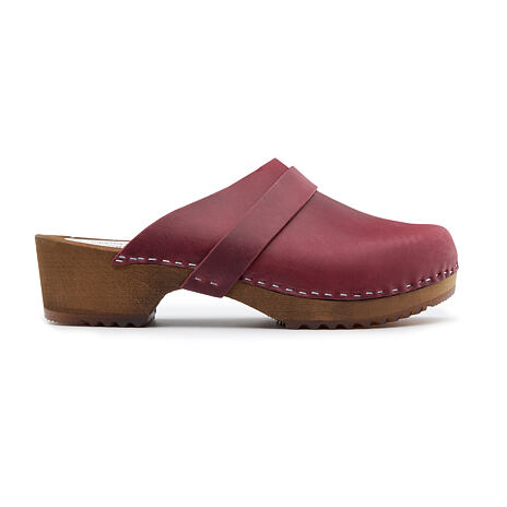 Anatomische Clogs für Damen rot