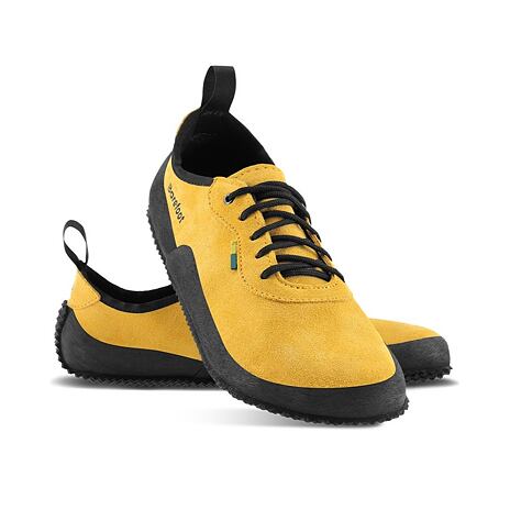 Chaussures barefoot en cuir Be Lenka Trailwalker jaune