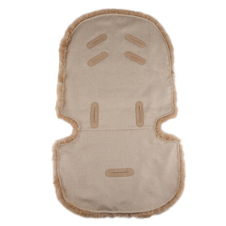 Sheepskin Pushchair Liner Brown