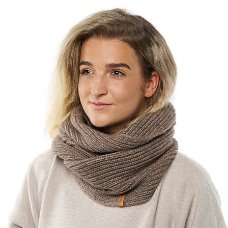 Vlnka Wool Scarf B05 Brown