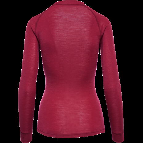 Funktionsshirt aus Merinowolle für Damen WARM Thermowave Tibetan Red